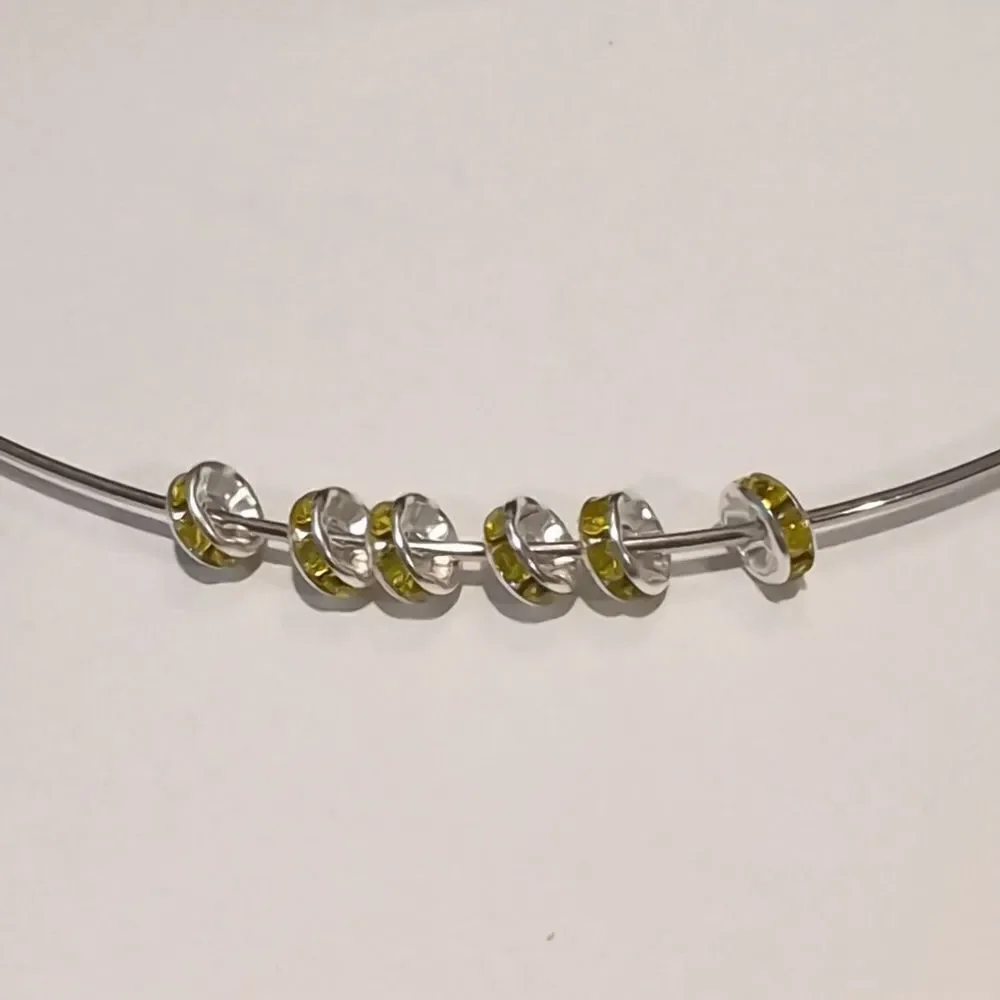 charm yellow 8mm